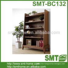 Modern High Quality Rustic Walnet Natural Wood Corner Shelf Design